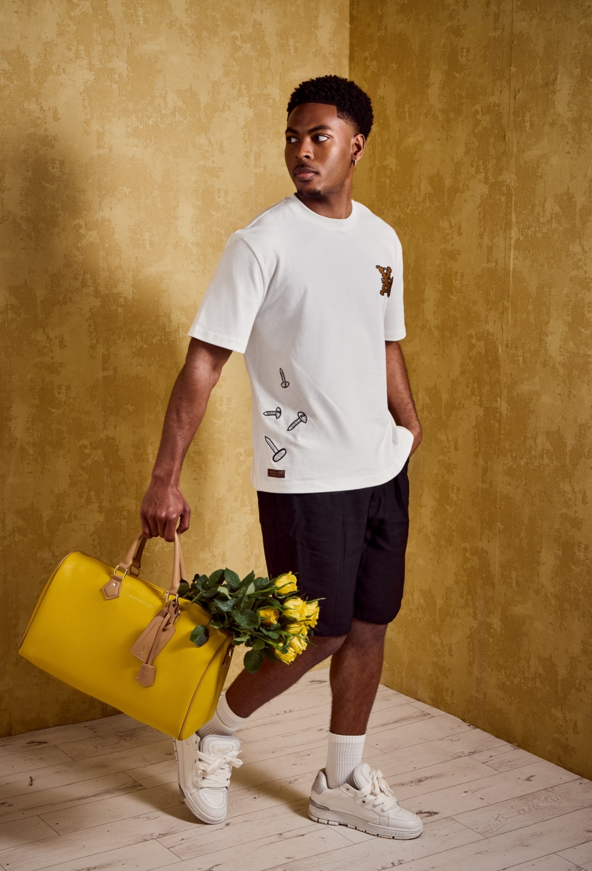 Embroidery Hammer T-shirt